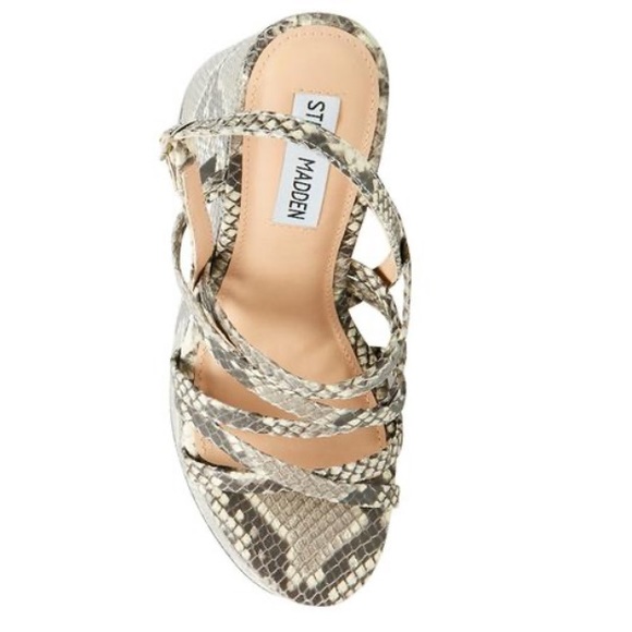 Steve Madden aurelia flared heel platform 1970s - Picture 4 of 5